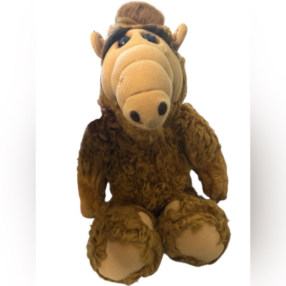 1986 ALF Plush Stuffed Animal Doll Toy Alien Productions Coleco 16 Inch Vintage